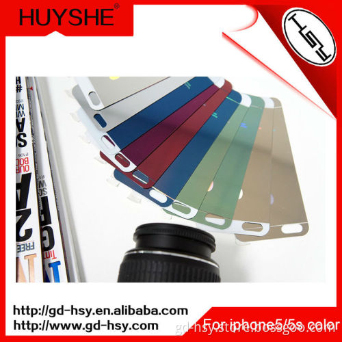 HUYSHE high definition color tempered glass screen protector for iphone 5